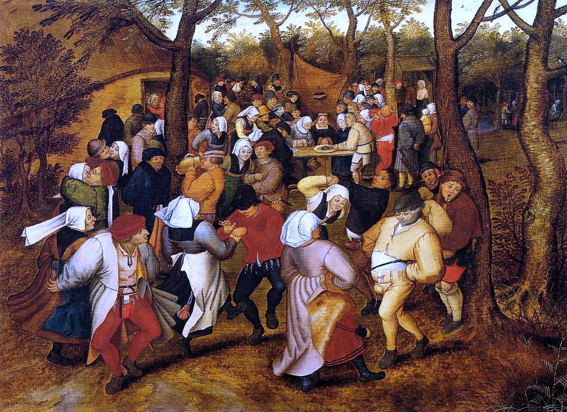 The Younger Pieter Bruegel The Peasant Wedding - Canvas Print