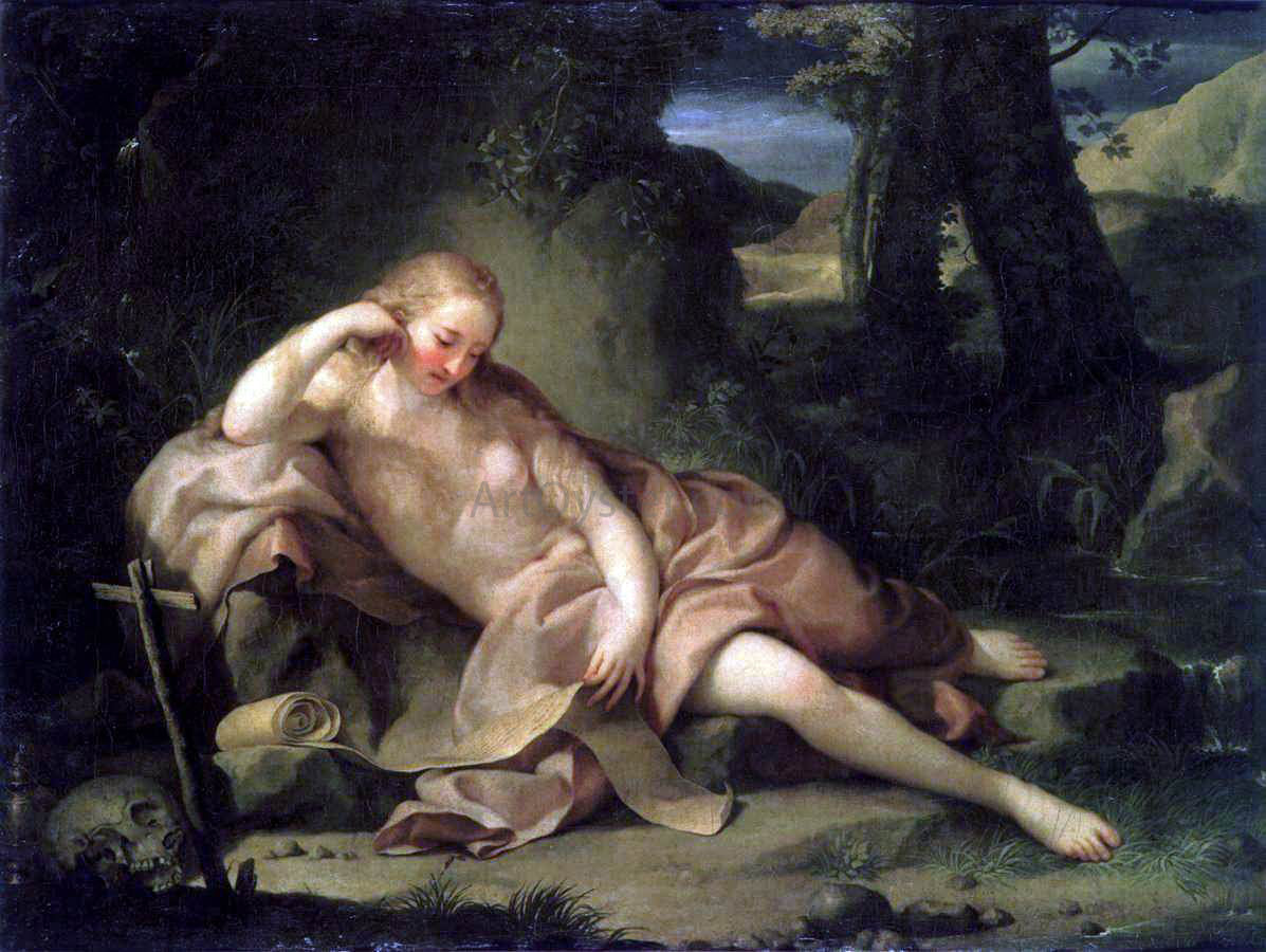 Anton Raphael Mengs The Penitent Magdalene - Canvas Print