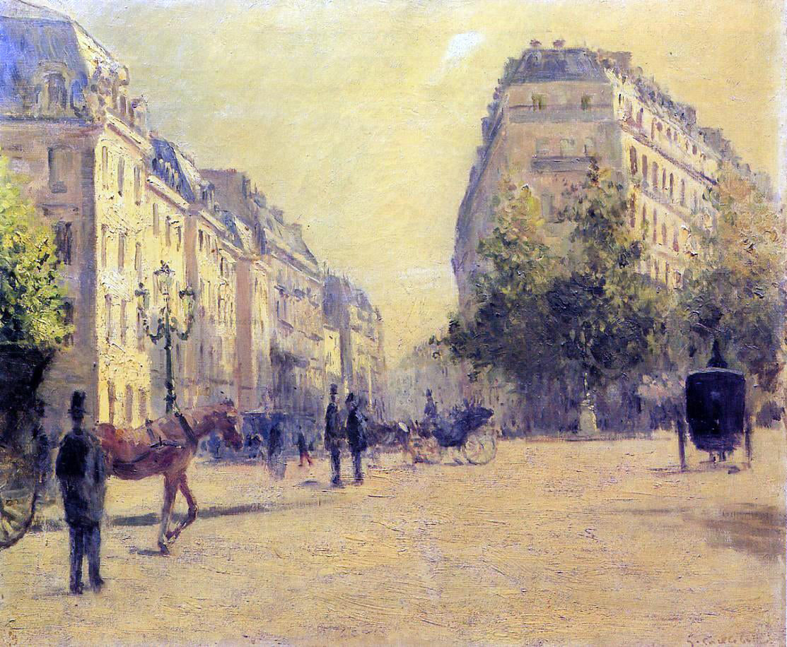 Gustave Caillebotte The Perpiniere Barracks - Canvas Print