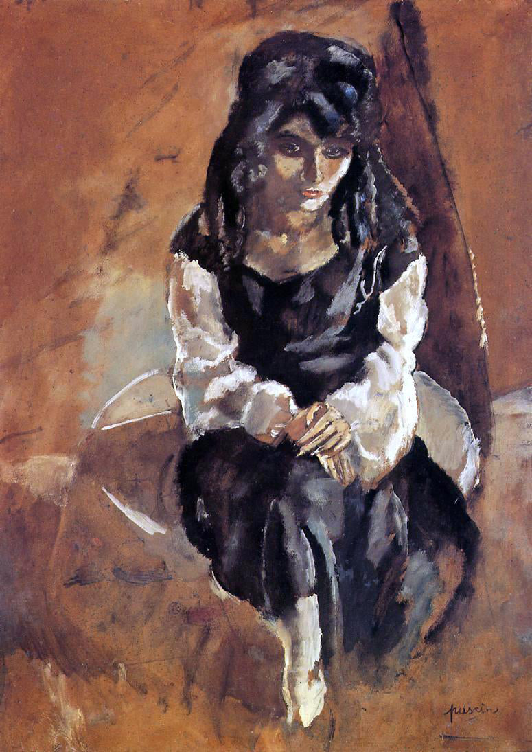 Jules Pascin The Persian Princess - Canvas Print