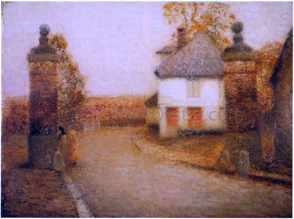 Henri Le Sidaner The Pillar - Canvas Print