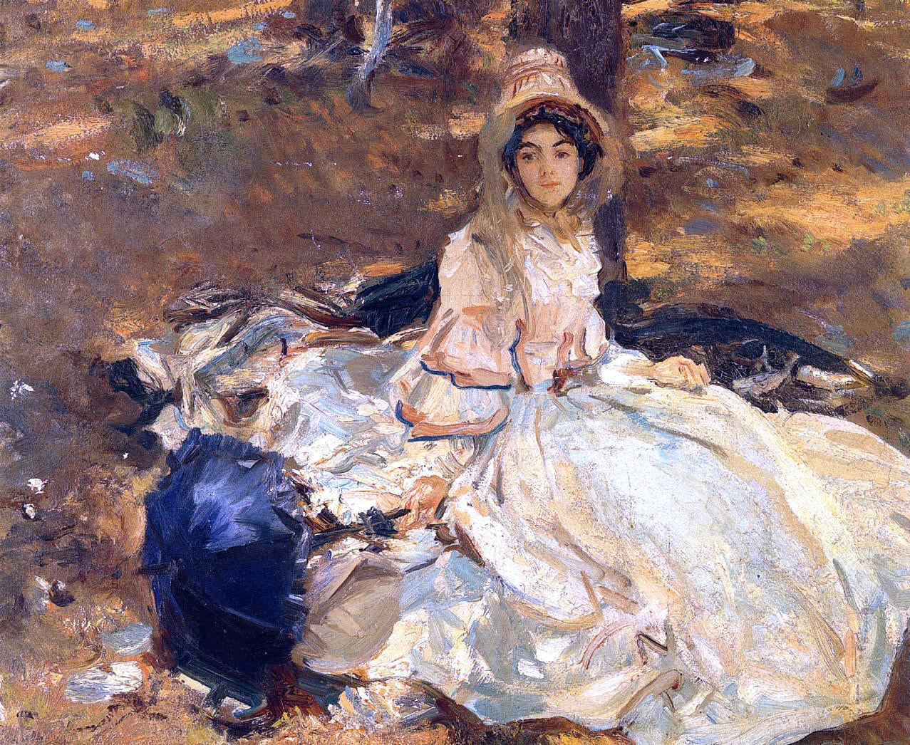 John Singer Sargent The Pink Dress - Canvas Print