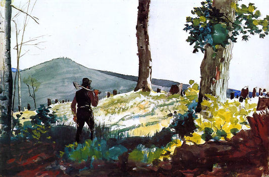 Winslow Homer The Pioneer - Canvas Print