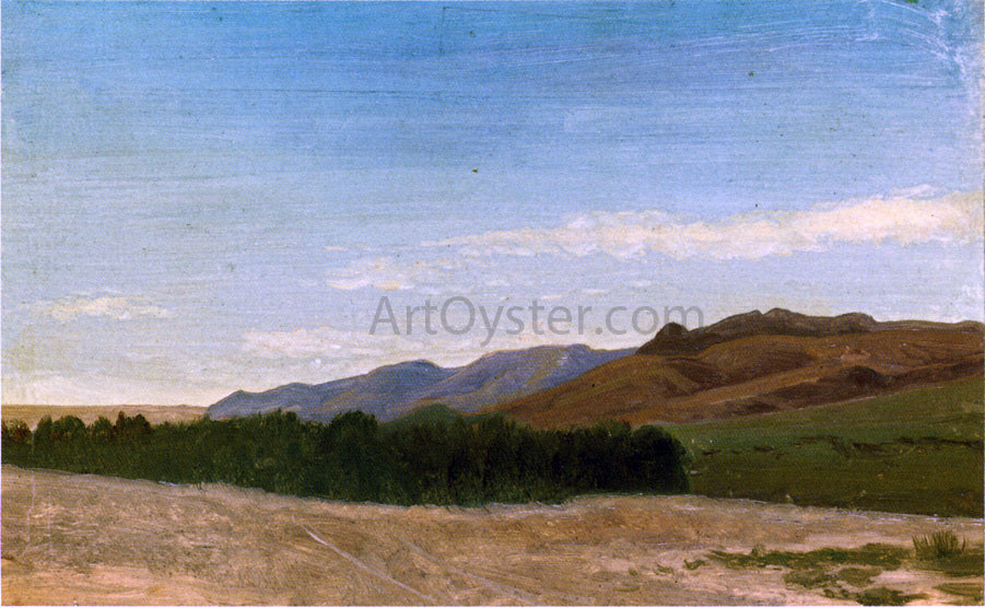 Albert Bierstadt The Plains Near Fort Laramie - Canvas Print