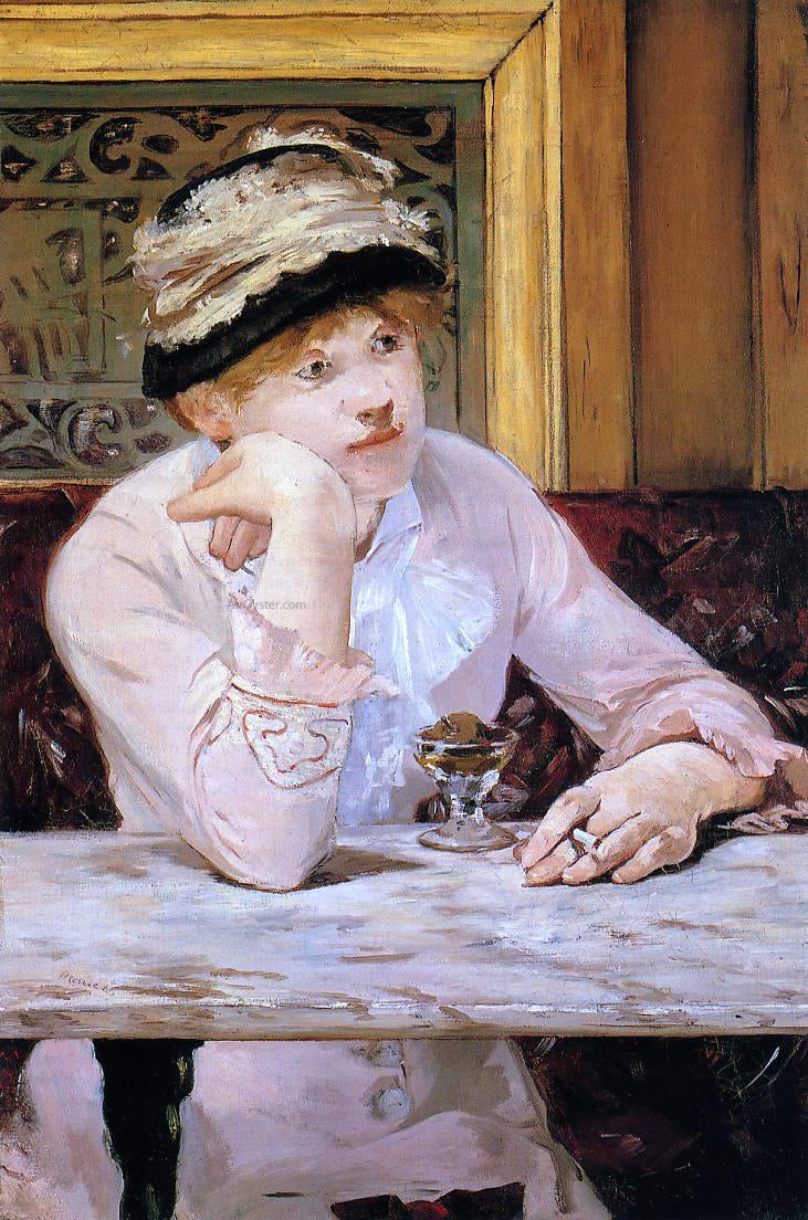 Edouard Manet The Plum - Canvas Print