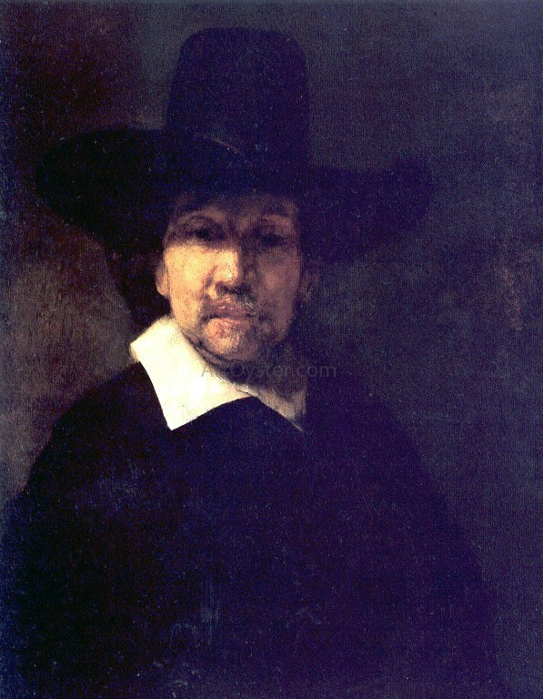Rembrandt Van Rijn The Poet Jeremia de Decker - Canvas Print