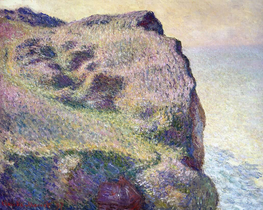 Claude Oscar Monet The Pointe du Petit Ailly - Canvas Print