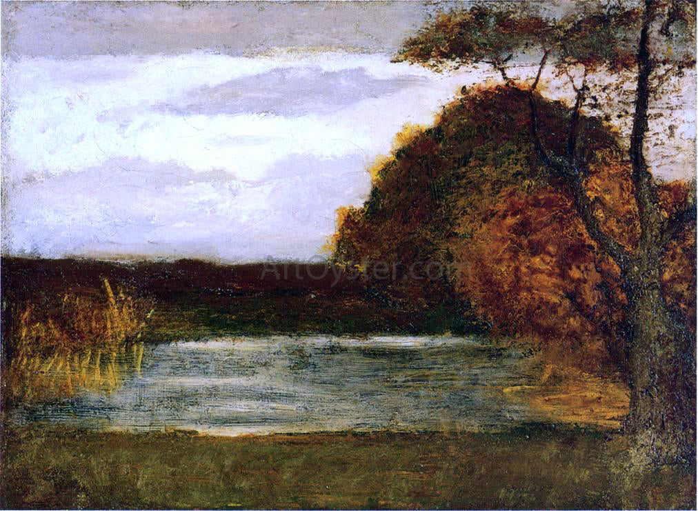 Albert Pinkham Ryder The Pond - Canvas Print