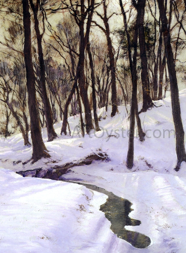 Walter Launt Palmer The Pool - Canvas Print