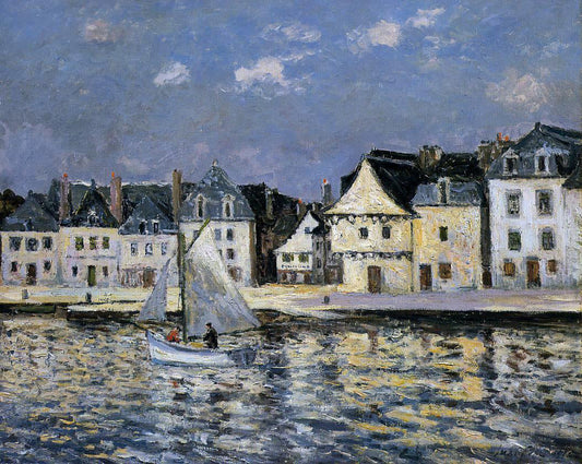 Maxime Maufra The Port of Saint Goustan, Brittany - Canvas Print