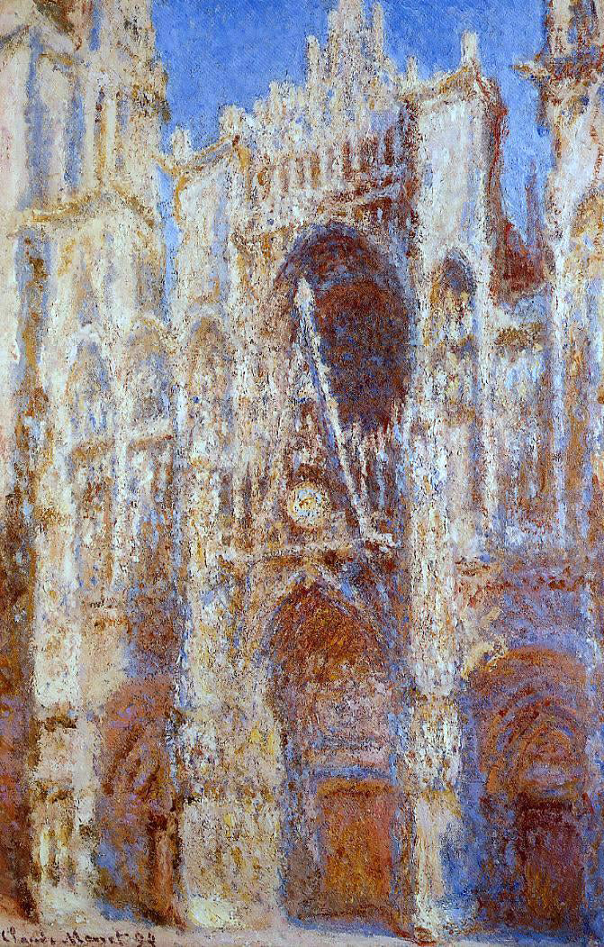 Claude Oscar Monet The Portal in the Sun - Canvas Print