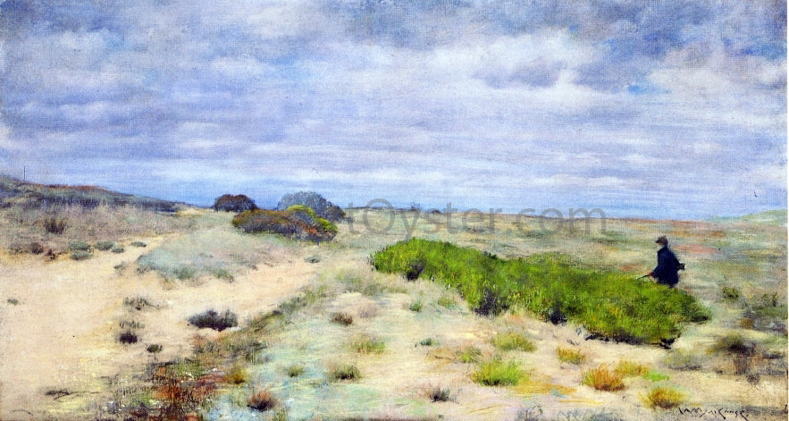 William Merritt Chase The Pot Hunter - Canvas Print