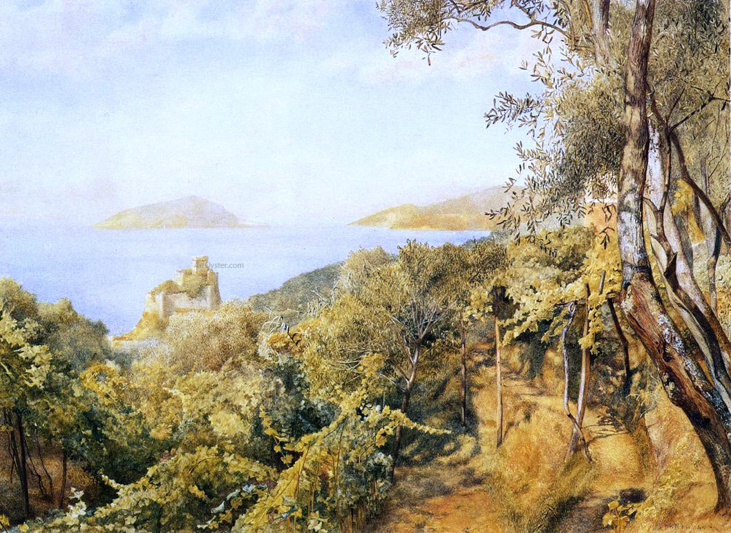 Henry Roderick Newman The Priest's Garden - Canvas Print