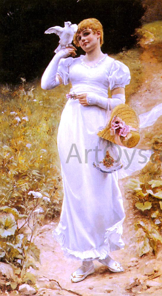 Alfred Seifert The Promenade - Canvas Print