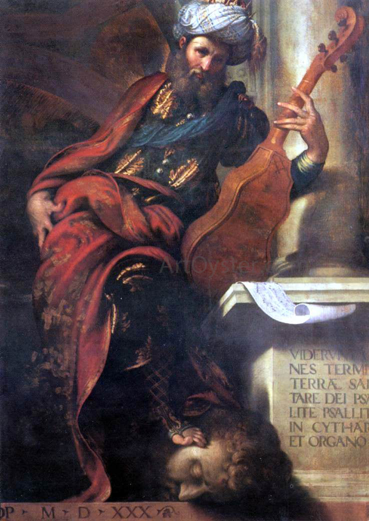 Camillo Boccaccino The Prophet David - Canvas Print