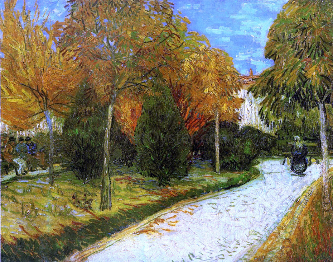 Vincent Van Gogh The Public Park at Arles - Canvas Print