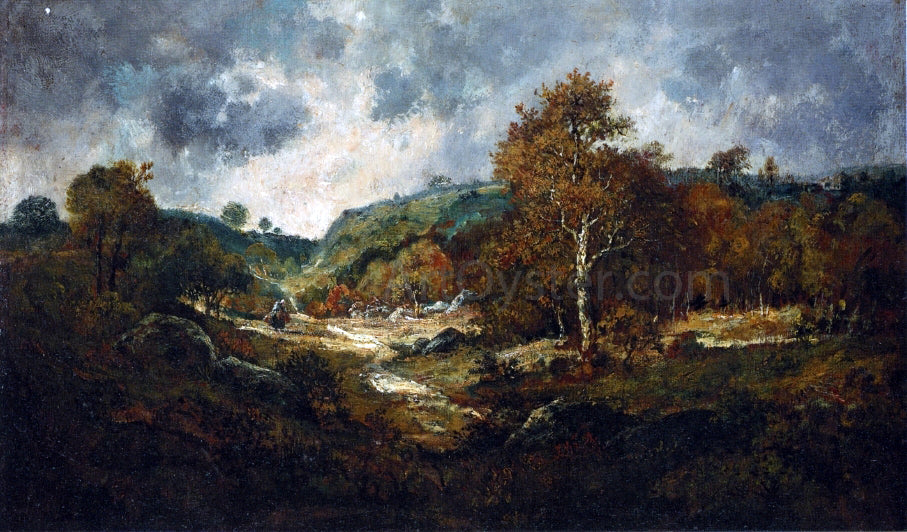 Narcisse Virgilio Diaz De la Pena The Quarry - Canvas Print