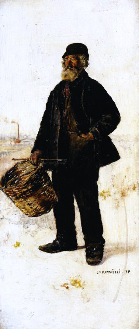 Jean-Francois Raffaelli The Rag Picker - Canvas Print