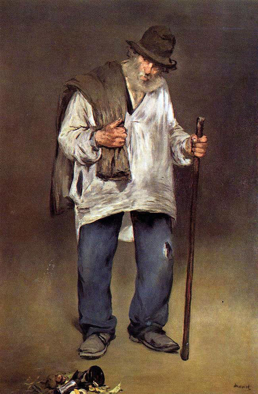 Edouard Manet The Ragpicker - Canvas Print