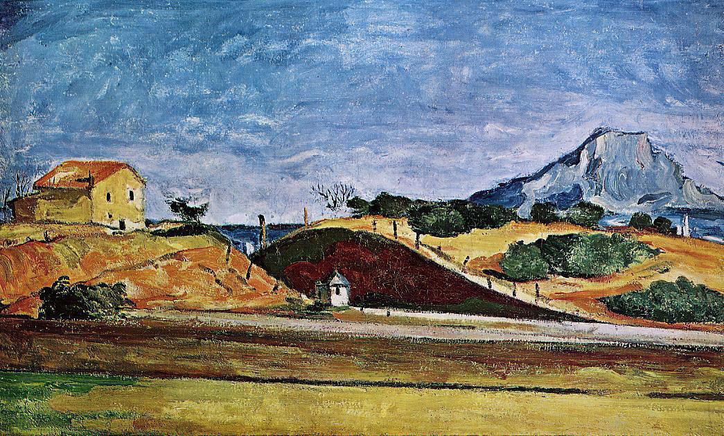 Paul Cezanne The Railway Cutting - Canvas Print