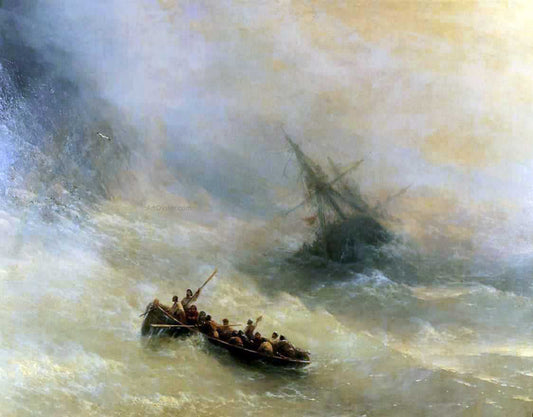 Ivan Constantinovich Aivazovsky The Rainbow - Canvas Print