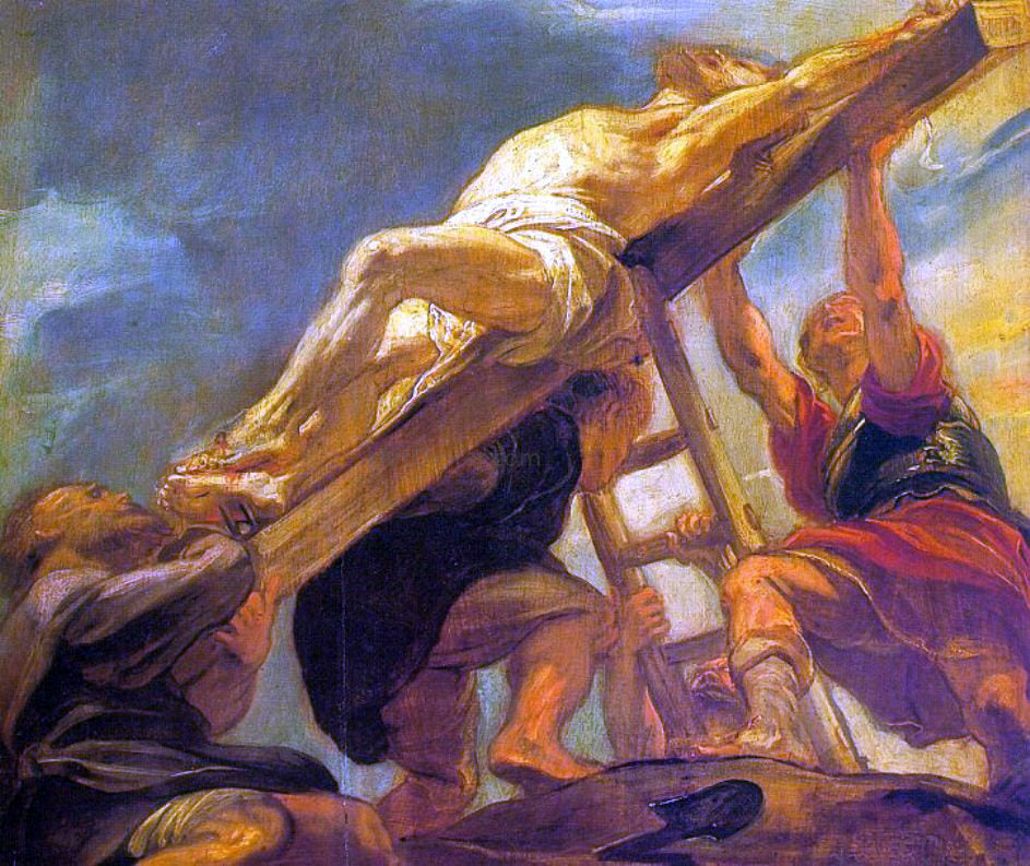 Peter Paul Rubens The Raising of the Cross - Canvas Print