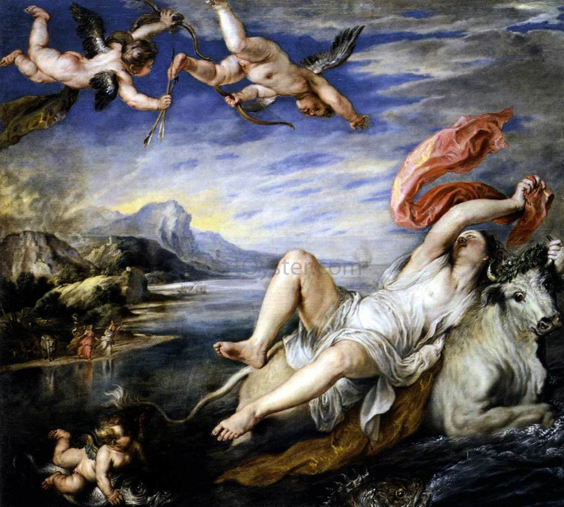 Peter Paul Rubens The Rape of Europa - Canvas Print