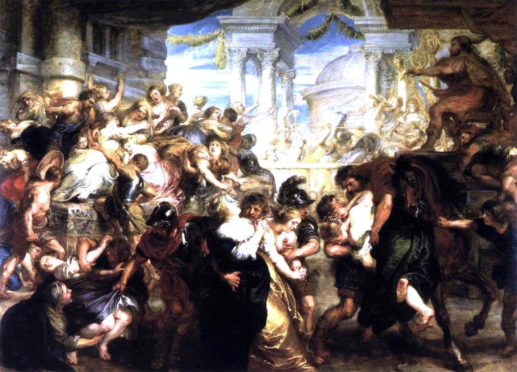 Peter Paul Rubens The Rape of the Sabine Women - Canvas Print
