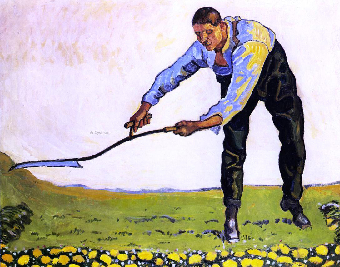 Ferdinand Hodler The Reaper - Canvas Print