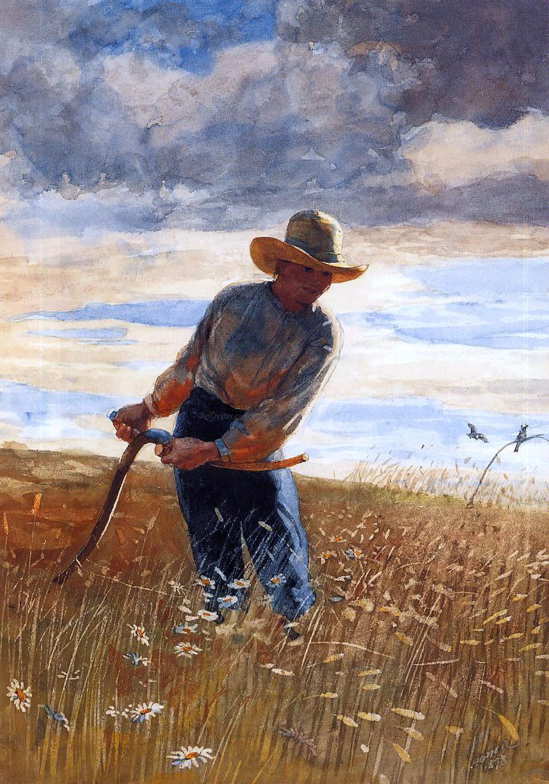 Winslow Homer The Reaper - Canvas Print