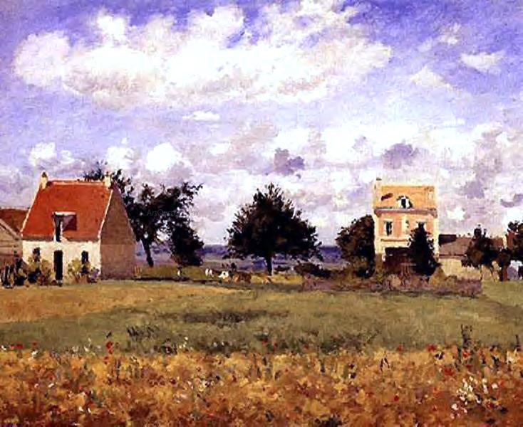 Camille Pissarro The Red House - Canvas Print
