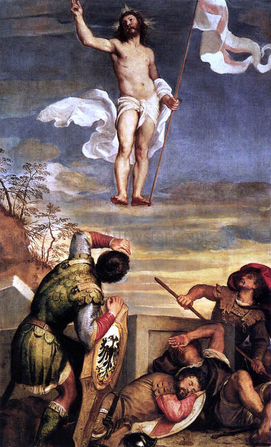 Titian The Resurrection - Canvas Print