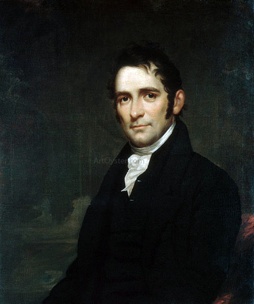Samuel Lovett Waldo The Reverend John Brodhead Romeyn - Canvas Print