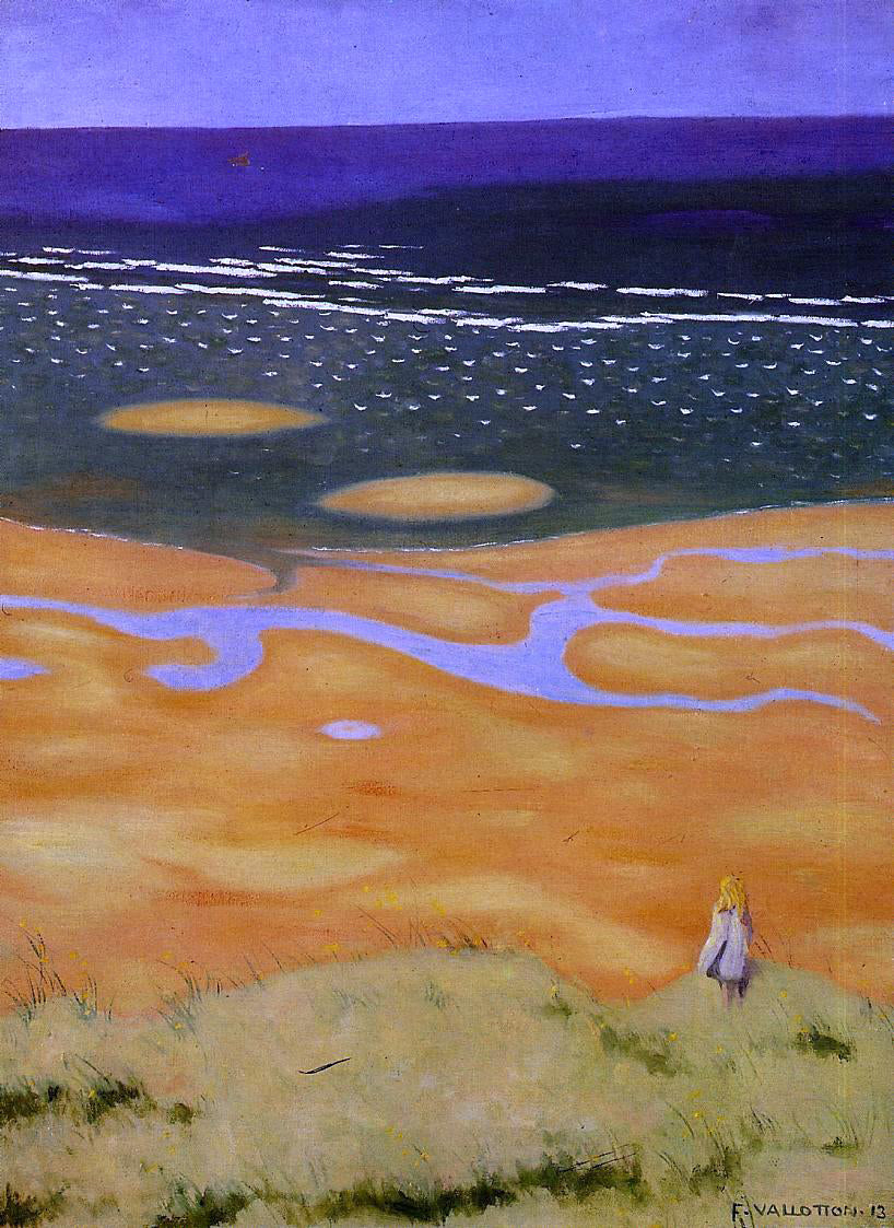 Felix Vallotton The Rising Tide - Canvas Print