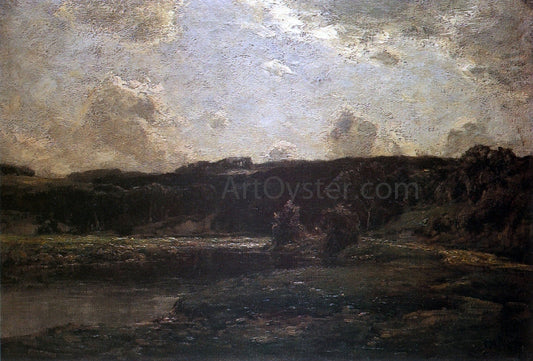 Julian Alden Weir The River Bend - Canvas Print