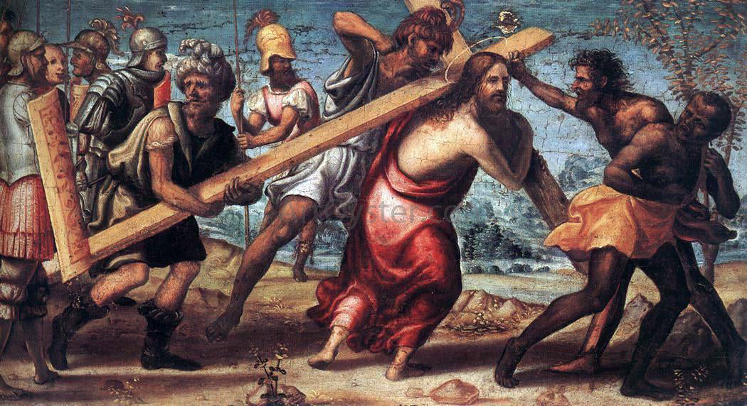 Il Sodoma The Road to Calvary - Canvas Print