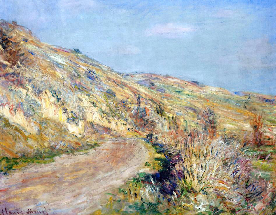 Claude Oscar Monet The Road to Giverny - Canvas Print