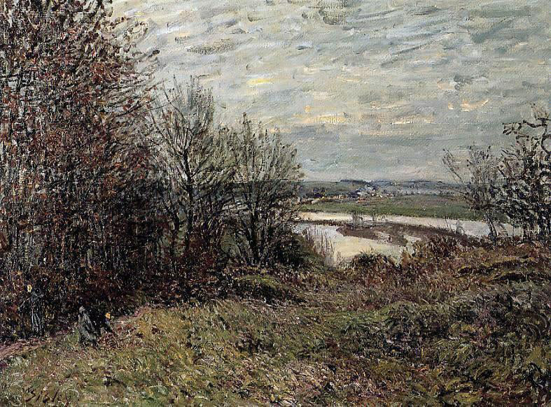 Alfred Sisley The Roches-Courtaut Wood, near By - Canvas Print