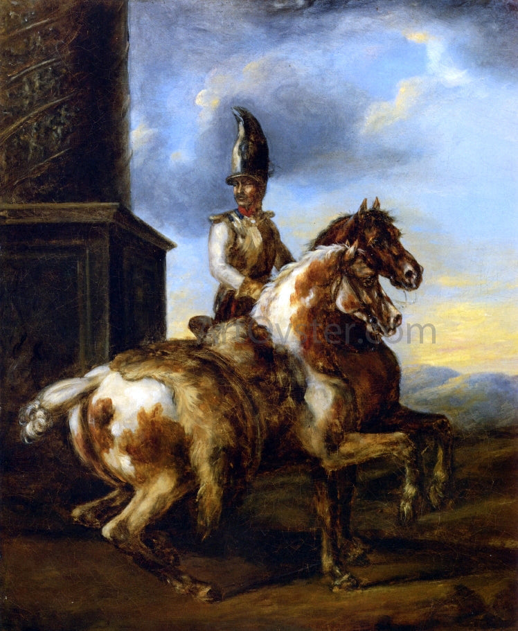 Theodore Gericault The Royal Decree - Canvas Print