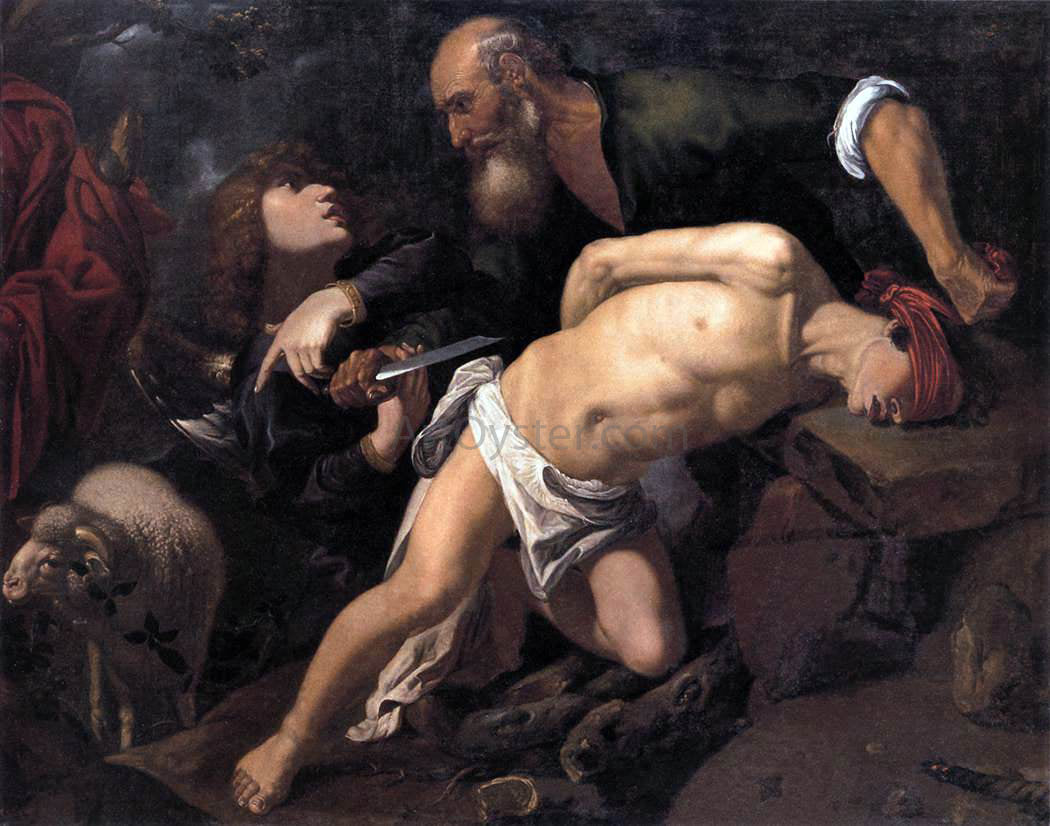 Pedro Orrente The Sacrifice of Isaac - Canvas Print