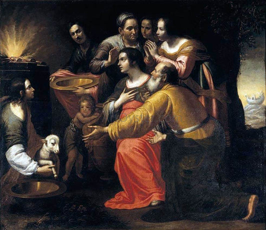 Giovanni Martinelli The Sacrifice of Noah - Canvas Print