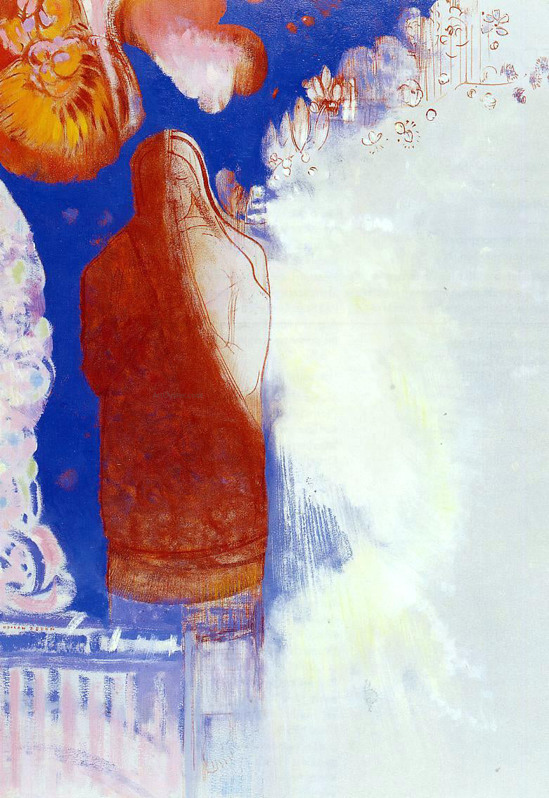 Odilon Redon The Saint - Canvas Print