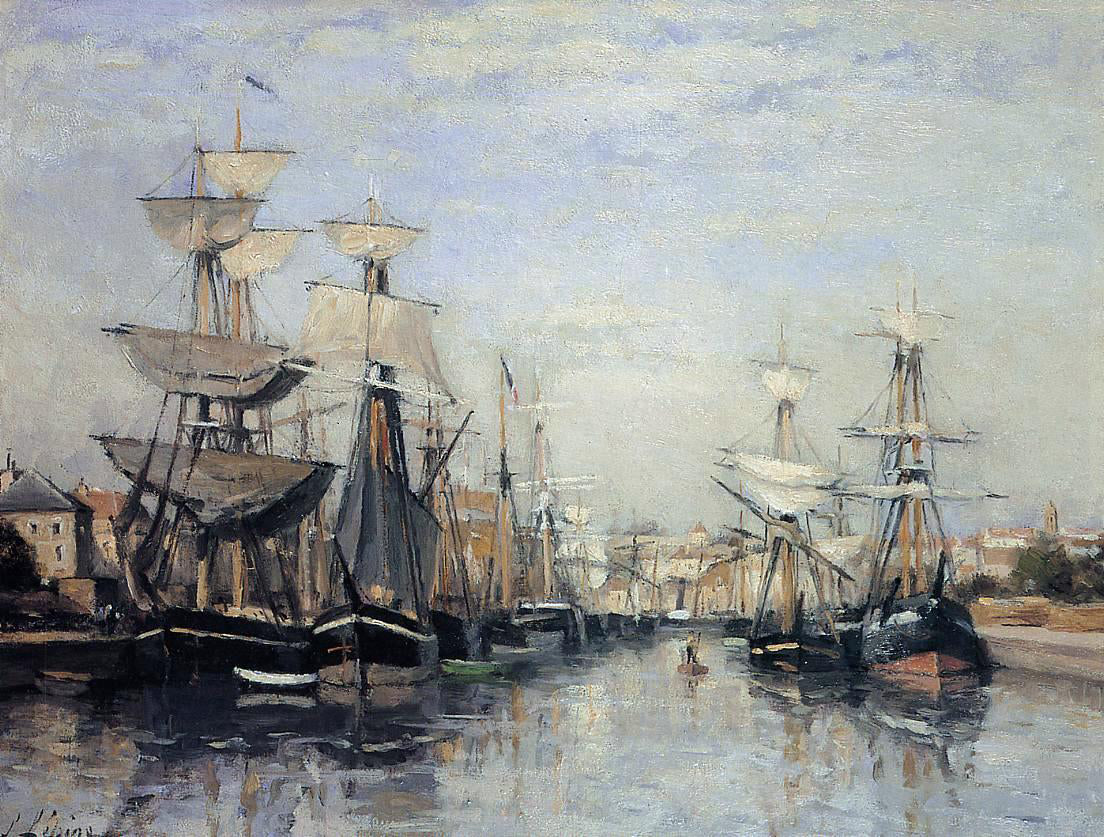 Stanislas Lepine The Saint Pierre Basin - Canvas Print