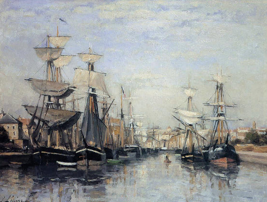 Stanislas Lepine The Saint Pierre Basin - Canvas Print