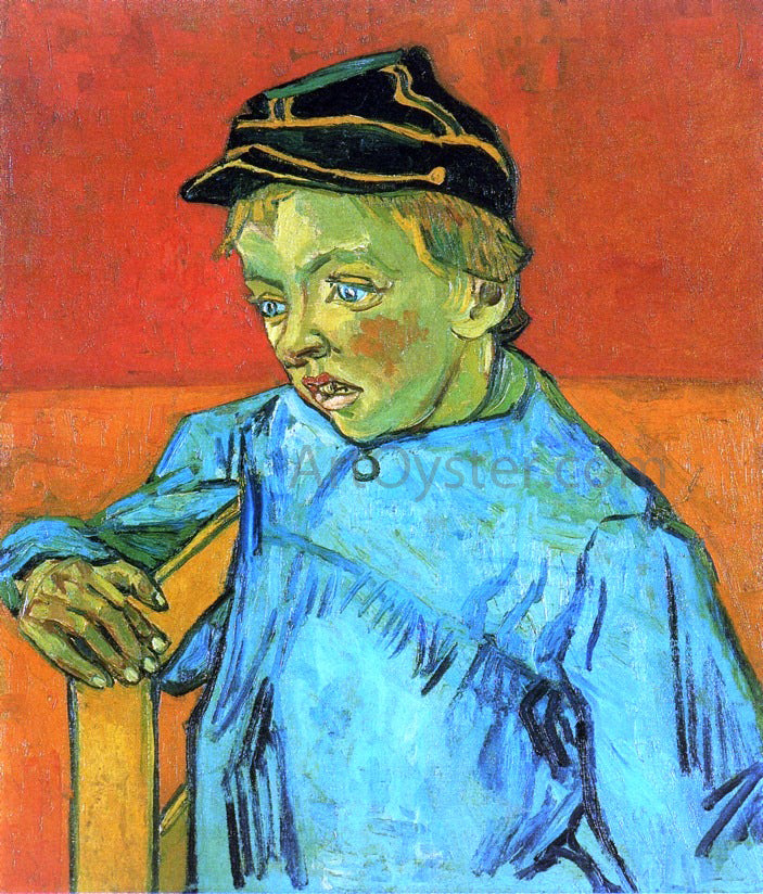 Vincent Van Gogh The Schoolboy (Camille Roulin) - Canvas Print