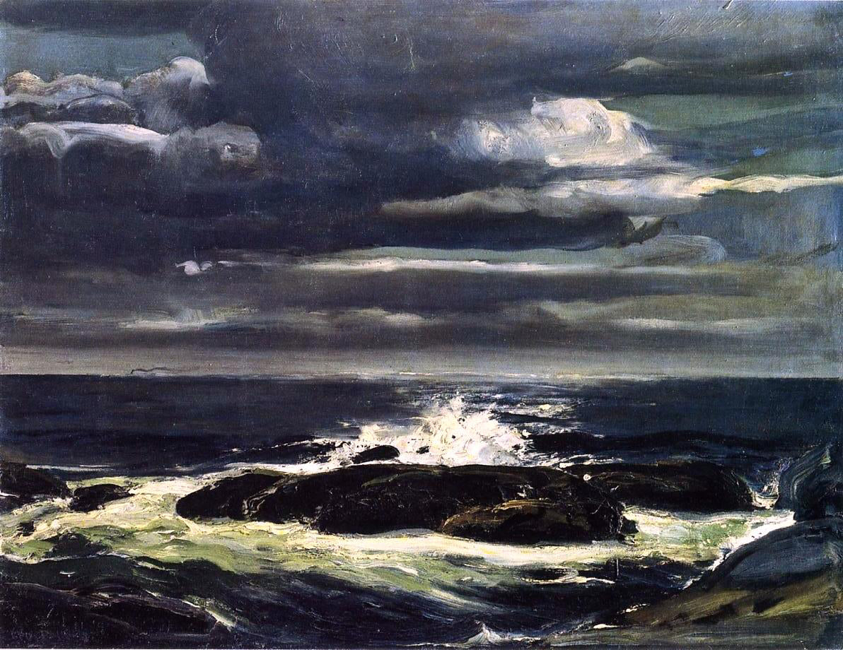 George Wesley Bellows The Sea - Canvas Print