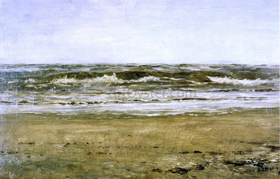 Homer Dodge Martin The Sea at Villerville - Canvas Print