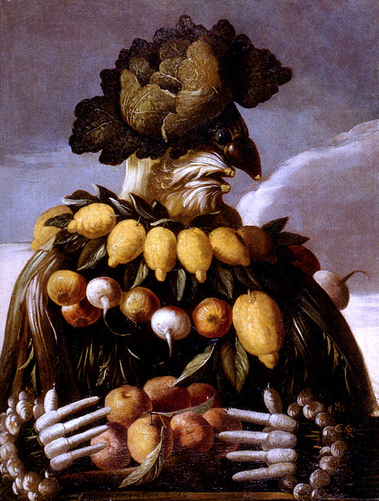 Giuseppe Arcimboldo The Seasons Pic 1 - Canvas Print