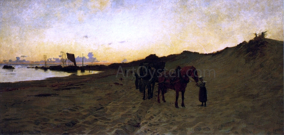 Howard Russell Butler The Seaweed Gatherers - Canvas Print