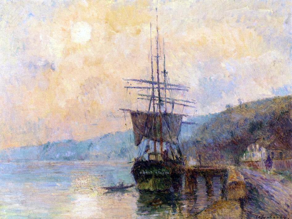 Albert Lebourg The Seine near Rouen - Canvas Print